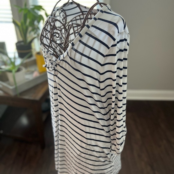 Kenneth Cole Reaction Long Blouse Large - Picture 7 of 13